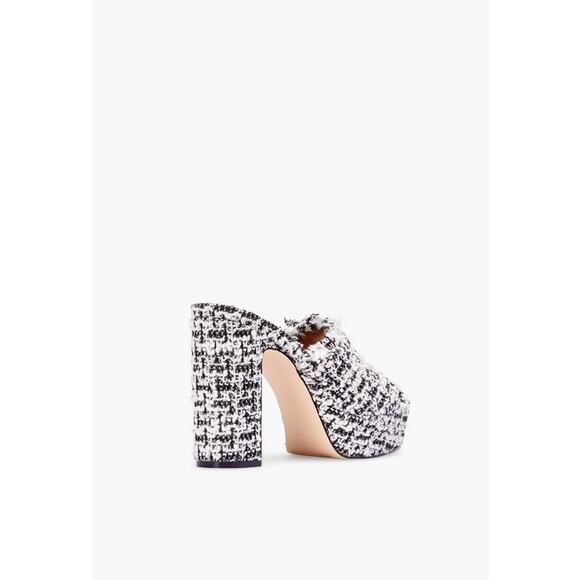 JUSTFAB Heather Throwback Platform Sandal - Picture 9 of 14
